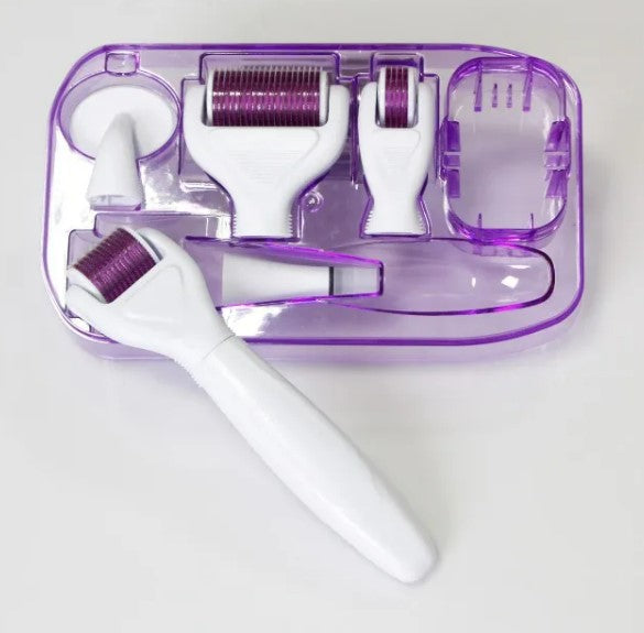6 in 1 Derma Roller Microneedle Kits For Multiple Skin Care Rejuvenation Treatment Needles Microdermabrasion Roller